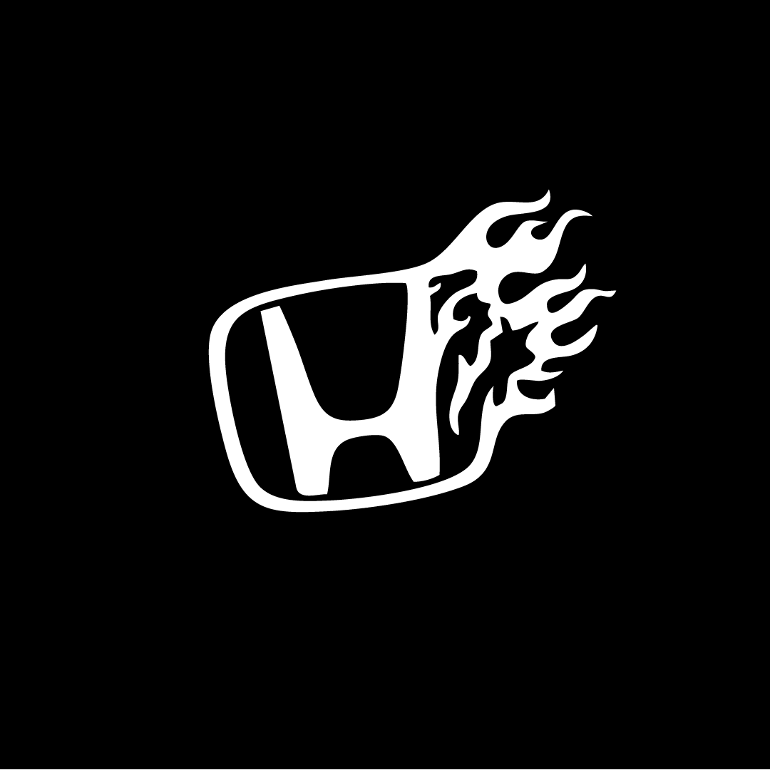 Honda on fire