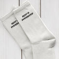“Rest is overrated” Socks
