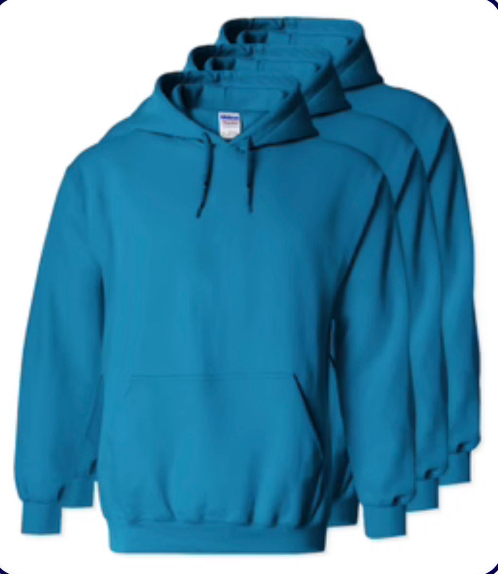 Gepersonaliseerde hoodie met zachte letters