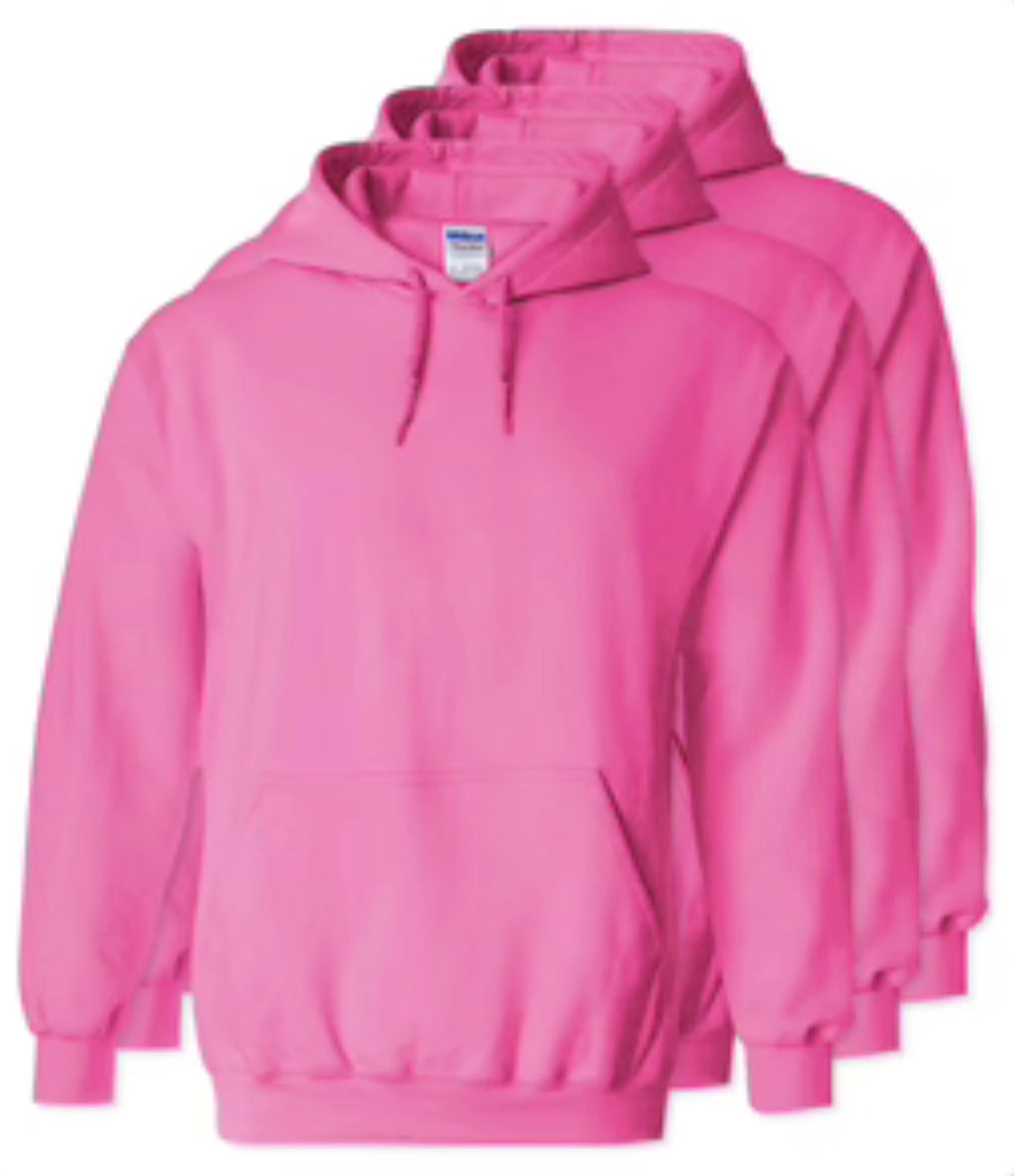 Gepersonaliseerde hoodie met zachte letters