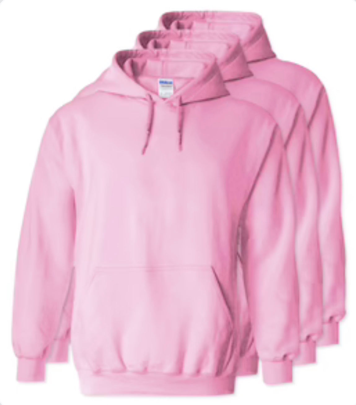 Gepersonaliseerde hoodie met zachte letters