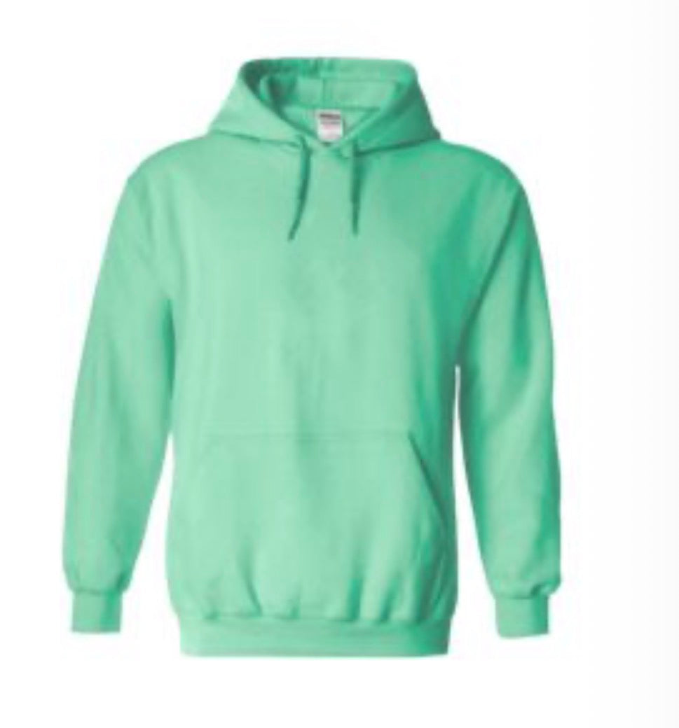 Gepersonaliseerde hoodie met zachte letters