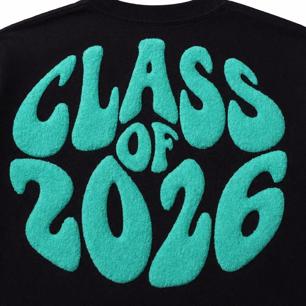 Gepersonaliseerde t-Shirt met zachte letters