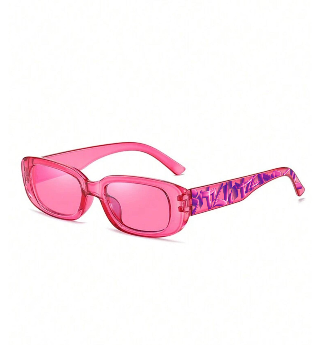 Stuiterbal zonnebril donker roze